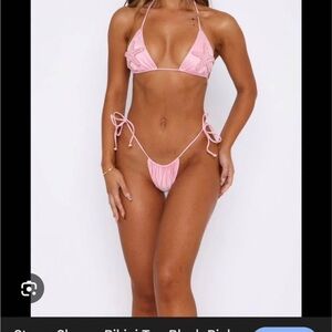 Whitefox Pink Starfish Bikini Set